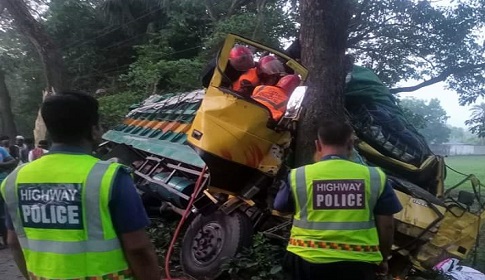 মধুখালীতে সড়ক দুর্ঘটনায় ১ জন নিহত