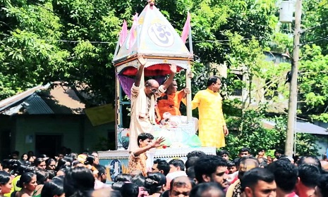 নড়াইলে জগন্নাথদেবের রথযাত্রা উৎসব অনুষ্ঠিত