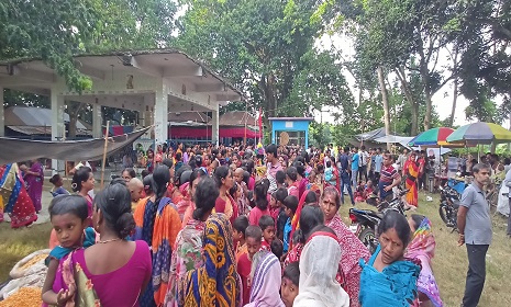 মহম্মদপুরের নহাটা শ্মশান কালীবাড়ীতে উল্টো রথযাত্রা অনুষ্ঠিত