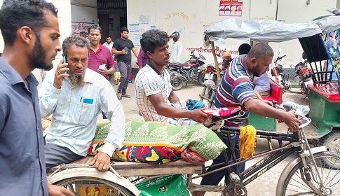 গোপালগঞ্জে বিদ্যুতায়িত হয়ে নসিমন চালকের মৃত্যু