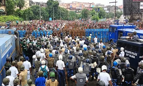 পশ্চিমবঙ্গে ১২ ঘণ্টা ধর্মঘটের ডাক বিজেপির