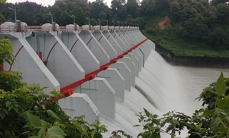 ফের খুলে দেওয়া হলো কাপ্তাই বাঁধের ১৬টি জলকপাট