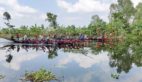 কোটালীপাড়ায় হলো না ২শ’ বছরের ঐতিহ্যবাহী নৌকা বাইচ