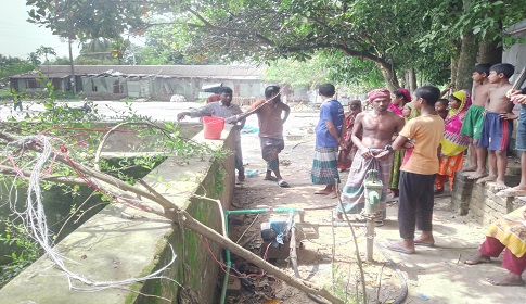 পানির পাম্প চালাতে গিয়ে বিদ্যুৎস্পৃষ্টে যুবকের মৃত্যু