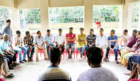 দুর্গা পূজা উপলক্ষে ঈশ্বরদীতে মন্দির-মন্ডপে মতবিনিময়