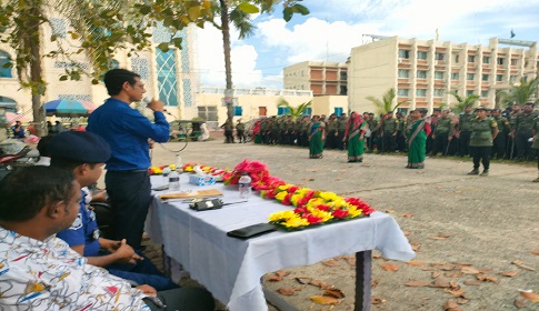 টুঙ্গিপাড়ার ৯২ মন্ডপে দায়িত্ব পালন করবে ৫৮০ আনসার সদস্য 