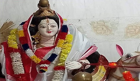 শীতলা প্রতিমার স্বর্ণের চোখসহ দান বাক্সের টাকা চুরি