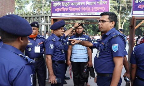 ফরিদপুরে পুলিশ ট্রেইনি রিক্রুট কনস্টেবল (টিআরসি) পদে নিয়োগ কার্যক্রম শুরু