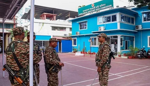 আগরতলায় বাংলাদেশের হাইকমিশনে হামলা: ৩ পুলিশ কর্মকর্তা বরখাস্ত, গ্রেপ্তার ৭