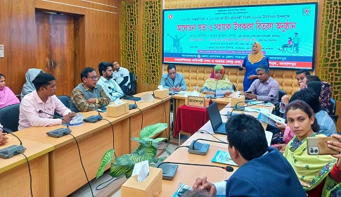 প্রতিবন্ধীদের সুরক্ষায় জামালপুরের ডিসির অঙ্গীকার