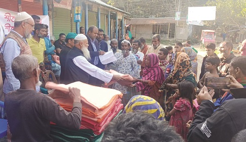 ‘এই কম্বলটিই আমার শীতের দিনের সম্বল’