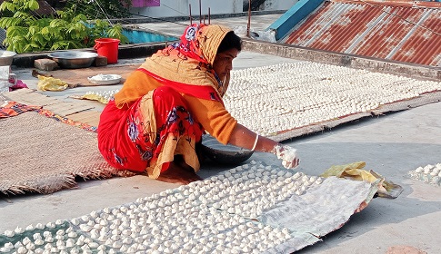 যে গ্রামে যুগ যুগ ধরে তৈরি হয় কুমড়ো বড়ি