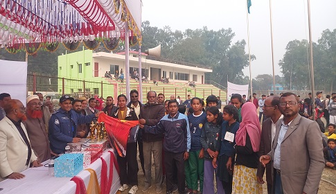 পঞ্চগড় জেলা পর্যায়ে শীতকালীন ক্রীড়া প্রতিযোগিতা সম্পন্ন