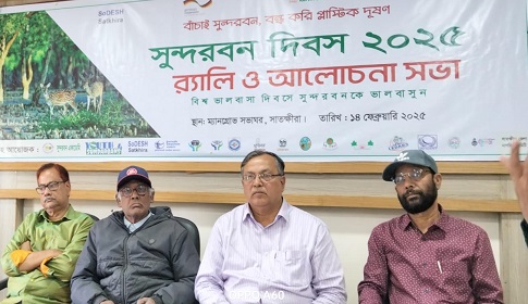 সুন্দরবন দিবস উপলক্ষে সাতক্ষীরায় র‌্যালি আলোচনা সভা