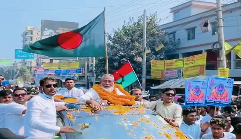 টাঙ্গাইলে সদ্য কারামুক্ত সাবেক উপমন্ত্রী অ্যাড. আব্দুস সালাম পিন্টু সংবর্ধিত